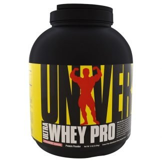 Universal Nutrition, ウルトラホエイプロ、プロテインサプリメント、ストロベリーバナナ、5パウンド (2.3 kg)