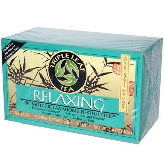 Triple Leaf Tea, リラクシング、20ティーバッグ、1.4 oz (40 g)