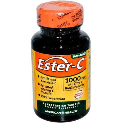 American Health, エステル-C、1000 mg、45ベジタブレット