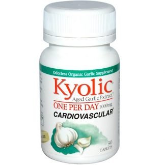 Kyolic, エイジドガーリックエキス、 1000 mg、 30 カプセル