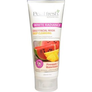 Petal Fresh, Botanicals, ホワイトラディアンス、 デイリーフェイシャルウォッシュ、 パイナップル + ウォーターメロン、 7 液量オンス (200 ml)