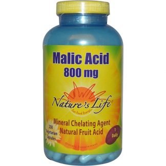 Nature's Life, リンゴ酸、 800mg、 250ベジキャップ