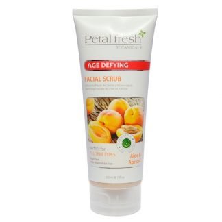 Petal Fresh, 植物, エイジディファイング・フェイシャルスクラブ、アロエ&杏子、7液量オンス（200 ml） (Discontinued Item)
