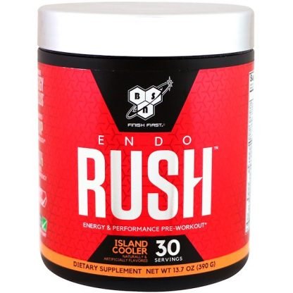 BSN, Endorush、プレワークアウト、アイランドクーラー、13.7 oz (390 g)