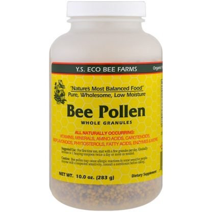 Y.S. Eco Bee Farms, Bee Pollen Granules, Whole, 10.0 oz (283 g)