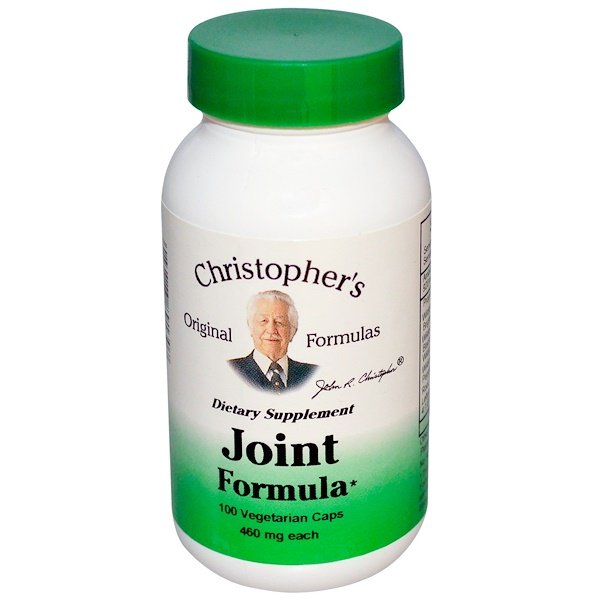 Christopher's Original Formulas, ジョイント・フォーミュラ、460 mg、ベジキャップ 100 錠