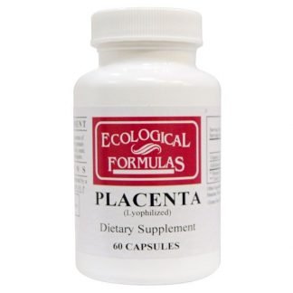Ecological Formulas, エコロジカル・フォーミュラ、プラセンタ(凍結乾燥)、カプセル 60 錠