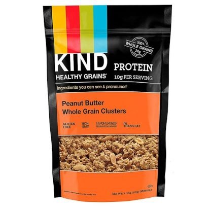 KIND Bars, ヘルシーグレイン, ピーナッツバターホールグレインクラスターズ, 11オンス (312 g)