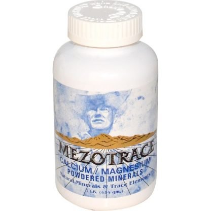Mezotrace, カルシウム / マグネシウム、パウダーミネラル、1 ポンド (454 g)