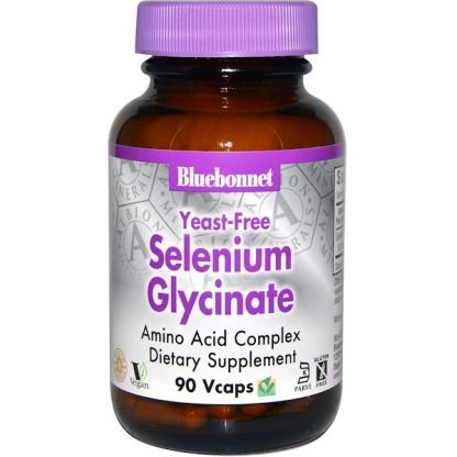 Bluebonnet Nutrition, グリシン酸セレン, ベジタリアンカプセル90粒
