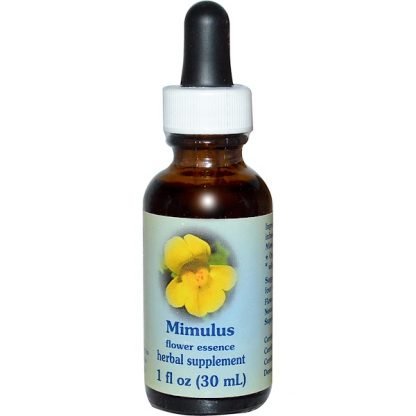 Flower Essence Services, ミムルス、フラワーエッセンス、1 fl oz (30 ml)