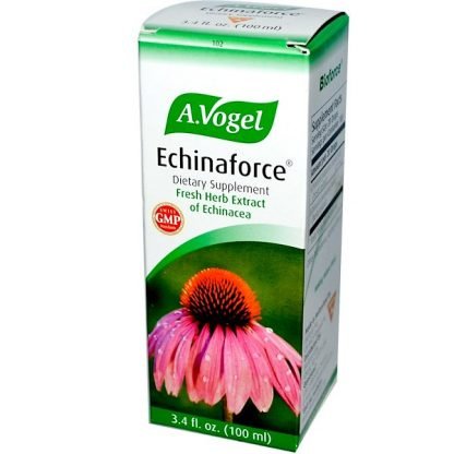 A Vogel, Echinaforce、エキナセアのフレッシュハーブ・エキス、 3.4 液量オンス (100 ml)