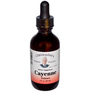 Christopher's Original Formulas, カイエンペッパーエキス, 2液量オンス (59 ml)