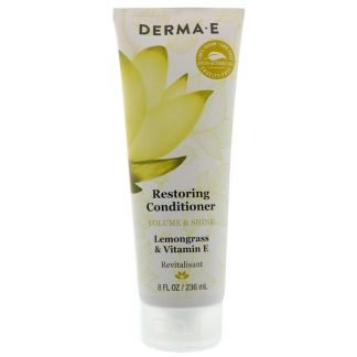 Derma E, Restoring Conditioner, Lemongrass & Vitamin E, 8 fl oz (236 ml) (Discontinued Item)