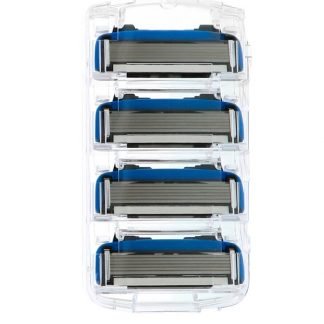 Every Man Jack, レイザーカートリッジ、6ブレード、敏感肌用、4カートリッジ