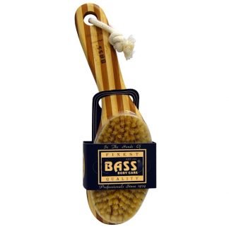 Bass Brushes, デラックスショートカーブハンドル、 ロングブリストル、 100% ワイルドボアー、 ファーム、 1 ブラシ