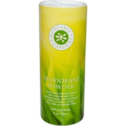 Honeybee Gardens, デオドラントパウダー、4 oz (114 g)