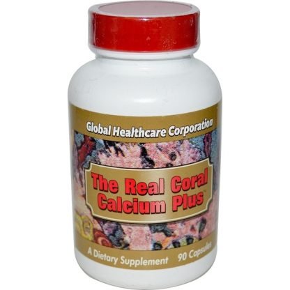 Global Healthcare, The Real Coral Calcium Plus™（リアル･コーラル･カルシウム･プラス）、90カプセル