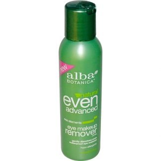 Alba Botanica, ナチュラル・イーブン・アドバンスト, アイメイク落とし, シーエレメント, 4 液量オンス (118 ml)