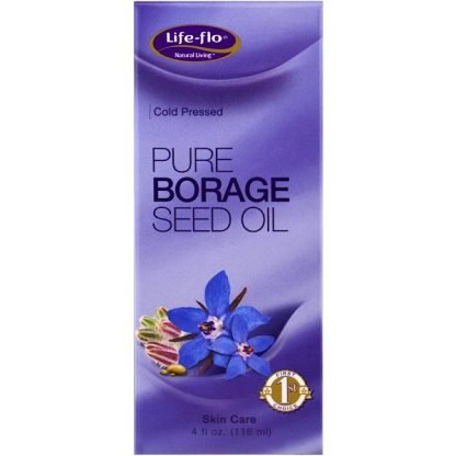 Life-flo, 純粋ルリジサ・シードオイル、4 fl oz (118 ml)