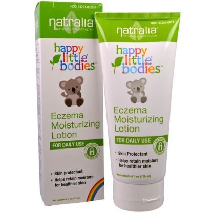 Natralia, ハッピーリトルボディ、湿疹モイスチャライジング・ローション、6 液体オンス（175 ml）