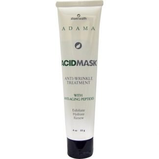 Zion Health, アダマ、 アシッドマスク、 シワ予防 トリートメント、 4 oz (113 g)