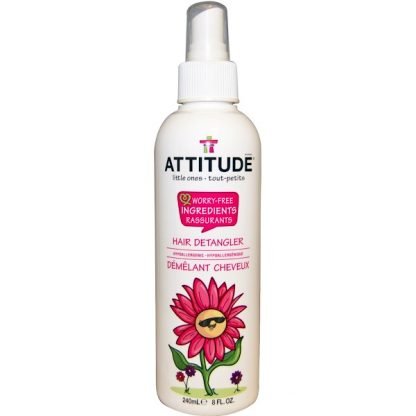 ATTITUDE, リトルワンズ、ヘア デタングラー、8 fl oz (240 ml) (Discontinued Item)