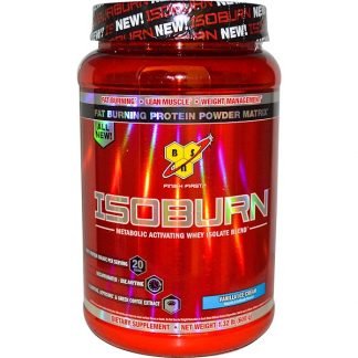 BSN, アイソバーン 代謝活性ホエイアイソレートブレンド、バニラアイスクリーム1.32 lb (600 g)