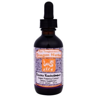 Dragon Herbs, ゲッコー・ロッククライマー, 超効能エキス, 2 液量オンス (60 ml)