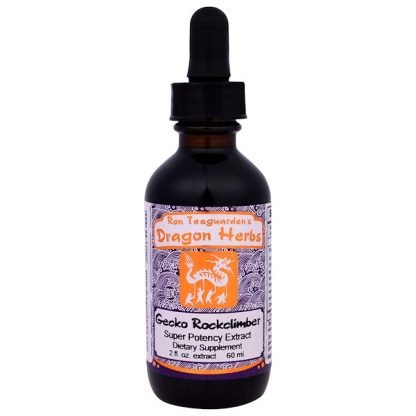 Dragon Herbs, ゲッコー・ロッククライマー, 超効能エキス, 2 液量オンス (60 ml)