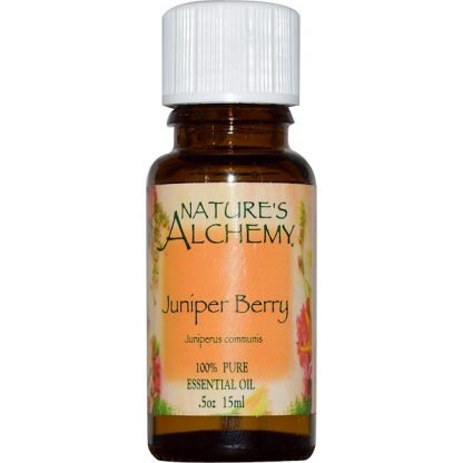 Nature's Alchemy, ジュニパー・ベリー、エッセンシャルオイル、 0.5 oz (15 ml)
