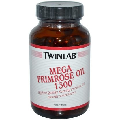 Twinlab, メガ サクラソウオイル 1300、 60ソフトジェル (Discontinued Item)