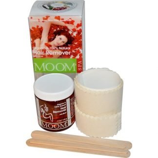 Moom, オーガニック ヘア リムーバー, ウィズ ローズ, スパ, 6 oz (170 g)