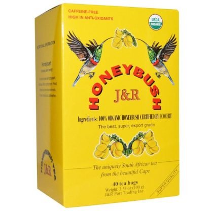Port Trading Co., Honeybush, 40 Tea Bags, 3.53 oz (100 g)
