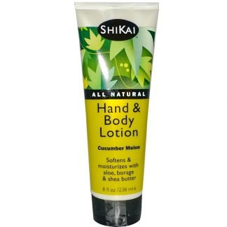 Shikai, ハンド & ボディー ローション、キューカンバー メロン、8 fl oz (238 ml)
