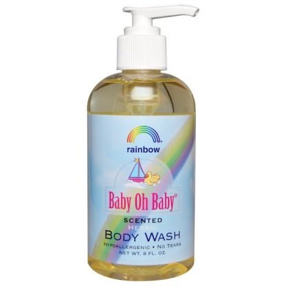 Rainbow Research, Baby Oh Baby, ハーブボディウォッシュ, 香り付き, 8液量オンス