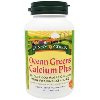 Sunny Green, オーシャングリーンカルシウムプラス, 120錠