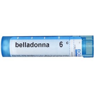 Boiron, Single Remedies, Belladonna（ベラドンナ）、6C、約80ペレット