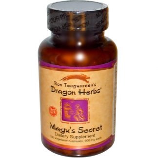Dragon Herbs, マグーのシークレット、 500 mg、 100ベジキャップ