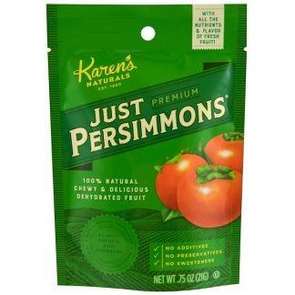 Karen's Naturals, プレミアム、ジャストパーシモン、75 oz (21 g)