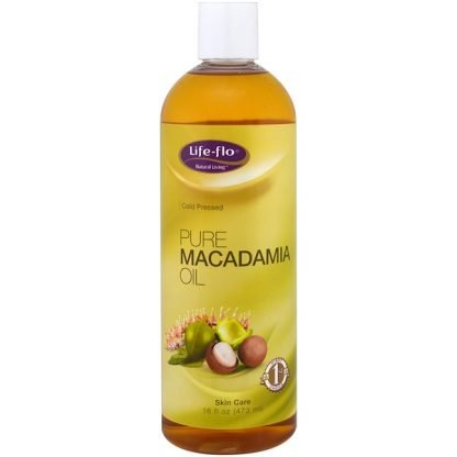 Life-flo, ピュアマカデミアオイル、16 fl oz (473 ml)