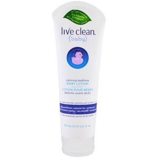 Live Clean, ベビー、ベビーローション、穏やかなおやすみを、7.7液量オンス (227 ml)