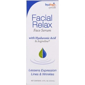 Hyalogic LLC, フェイシャルリラックスフェイスセラム、47液量オンス (13.5 ml) (Discontinued Item)