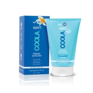 COOLA Organic Suncare Collection, 定番日焼け止めクリーム、スポーツ、無香料、SPF 50、5液量オンス（148 ml）