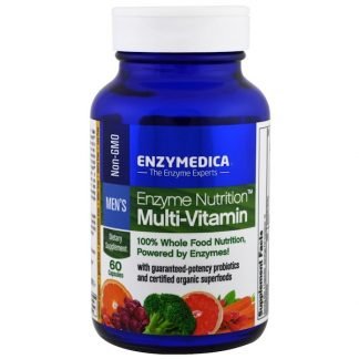 Enzymedica, 酵素栄養素マルチビタミン、メンズ、60カプセル