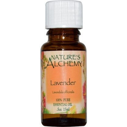 Nature's Alchemy, ラベンダー, エッセンシャル オイル, .5 oz (15 ml)