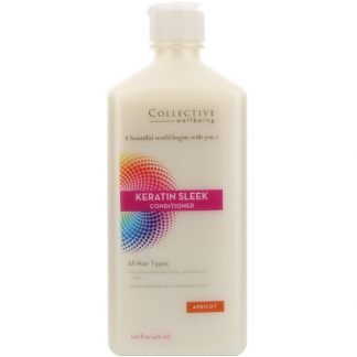 Life-flo, Keratin Sleek Conditioner, Apricot, 14.5 fl oz (429 ml)