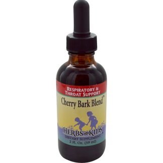 Herbs for Kids, Cherry Bark Blend™（チェリーバーク ブレンド）、2 液量オンス (59 ml)