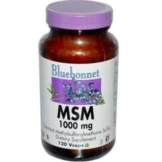 Bluebonnet Nutrition, MSM、1000 mg、120ベジカプセル