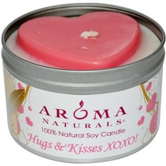 Aroma Naturals, 100% 天然ソイ・キャンドル、ハグ & キス XOXO!、6.5 オンス